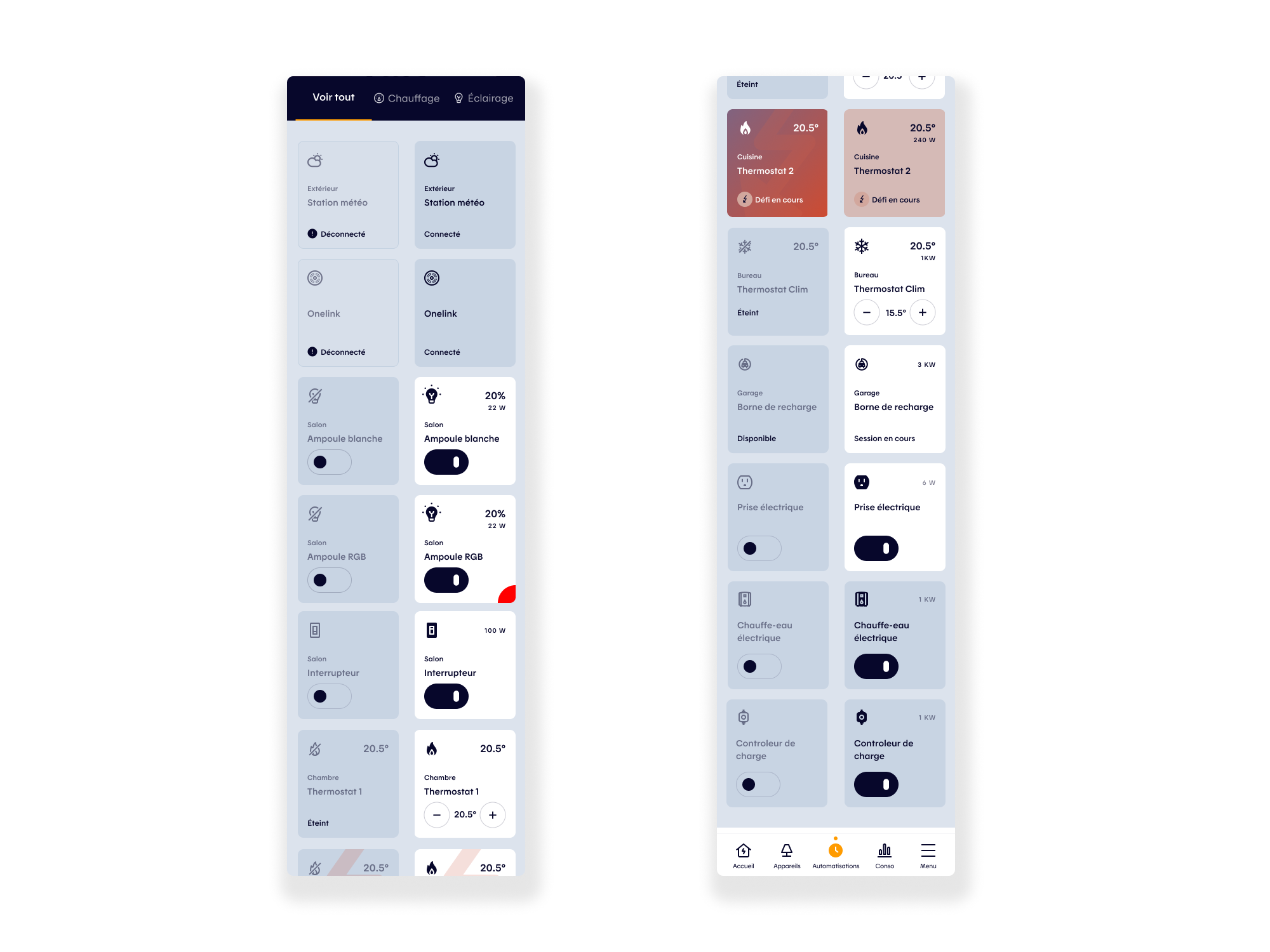 Devices' Page Updates After