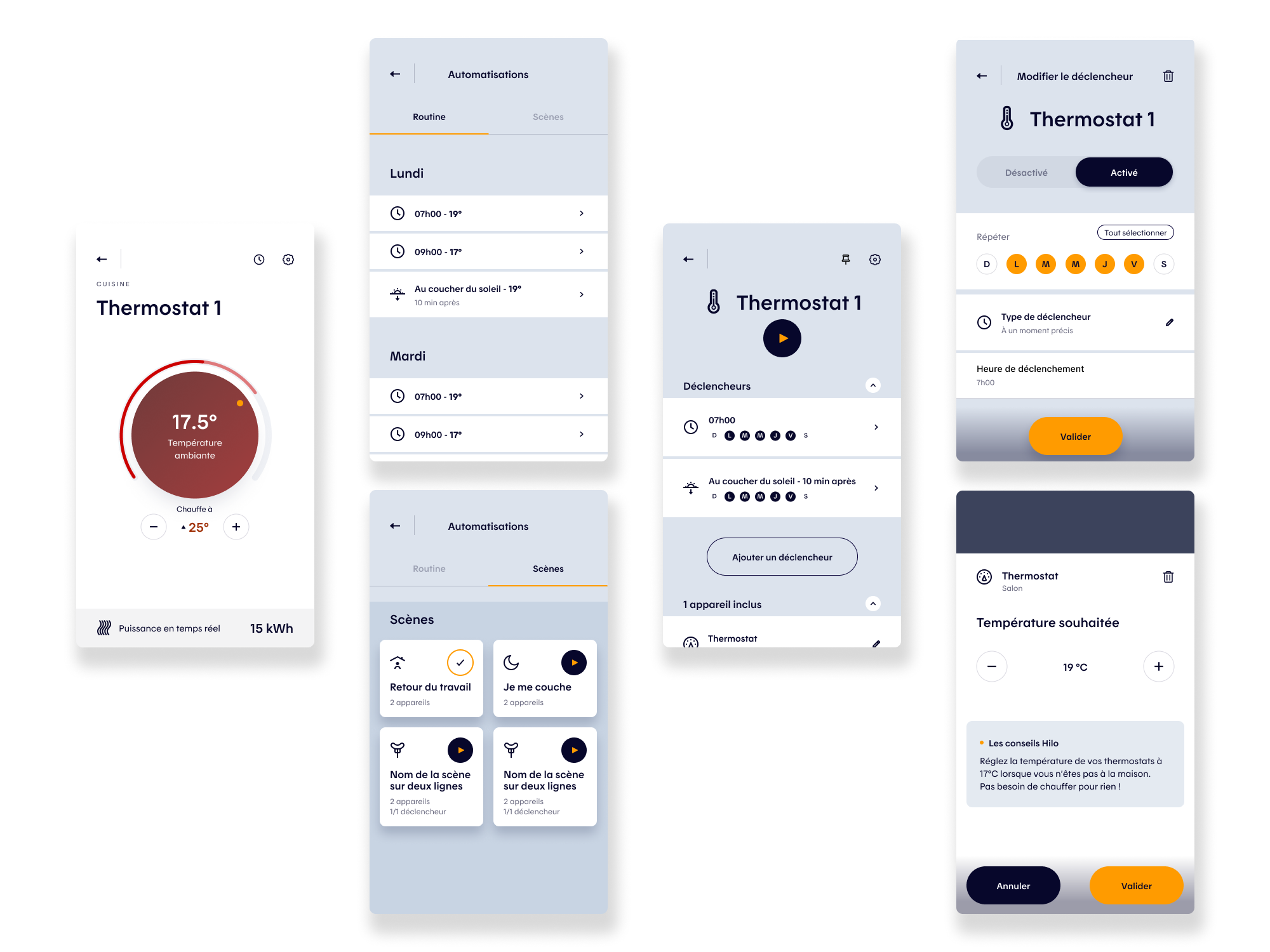 Thermostat Routine + Scenes